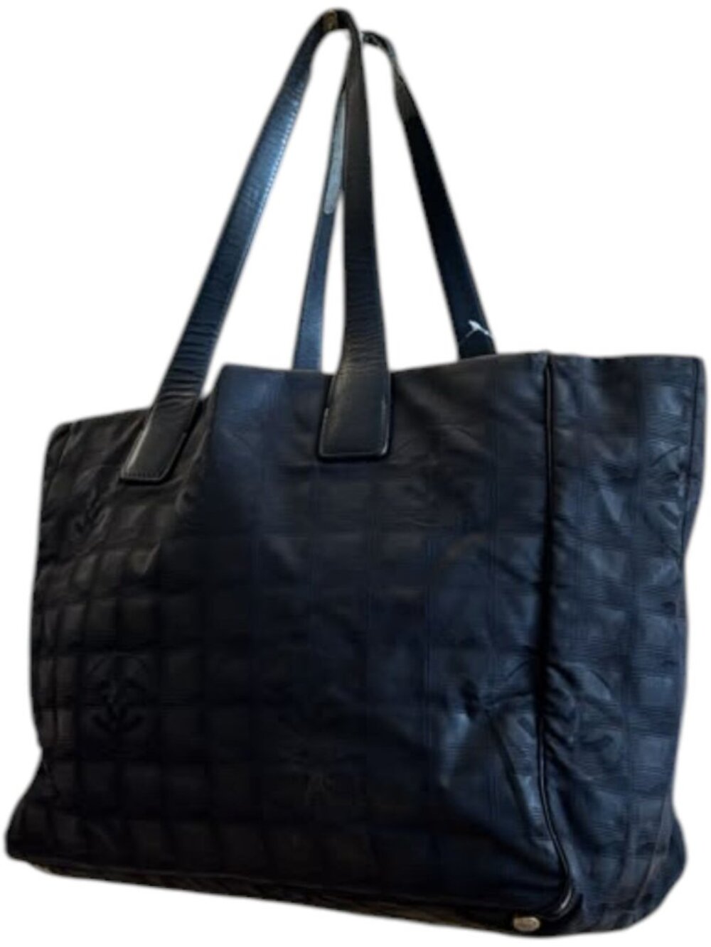 794163CR C1 Chanel Tote Bag Black Canvas